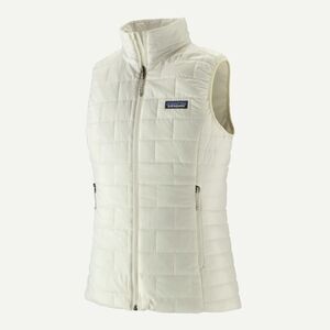 Patagonia Women's White Quilted Vest